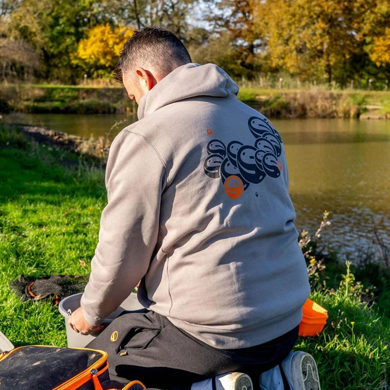 Guru Grey Circles Hoodies